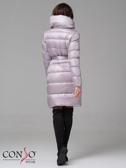 Conso/WL 180506 - silver lilak Женское пуховое пальто фото 3