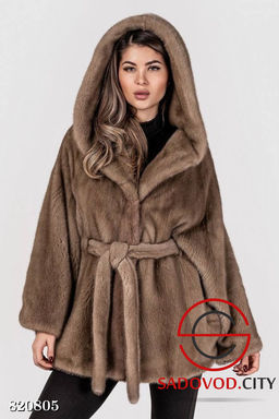 Шуба женская из искусственного меха