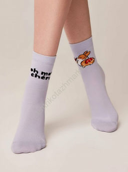 Носки жен. HAPPY 18С-227СП (60/6) - 371 бл.фиолетовый