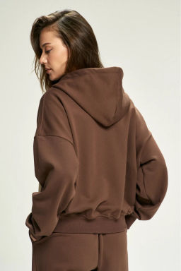 Худи ZIP Wellness Brown - Erist store фото 6