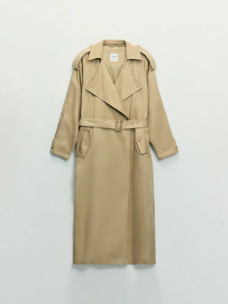 Плащ с акцентным воротником ZR2604102213-62 / Zarina  фото 10