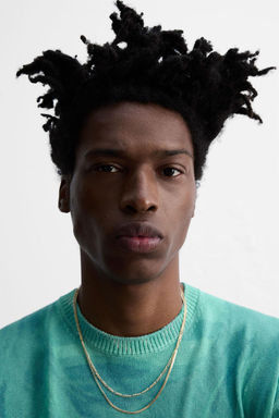 GRAPHIC PRINT KNIT T-SHIRT  OTIS KWAME KYE QUAICOE - Zara фото 5