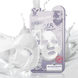 ELIZAVECCA - МАСКА ТКАНЕВАЯ ДЛЯ ЛИЦА DEEP POWER RINGER MASK PACK MILK, 23 ML