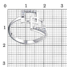 КОЛЬЦО 23814146Д - Красная пресня фото 2