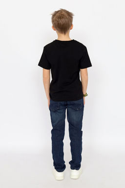 CRB wear / CSKB 63825-22-412 Футболка для мальчика,черный/Ex.Cherubino