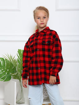 РБ013 Рубашка Мейн (красный)