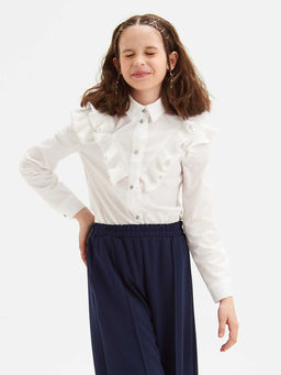 Блузка с длинными рукавами