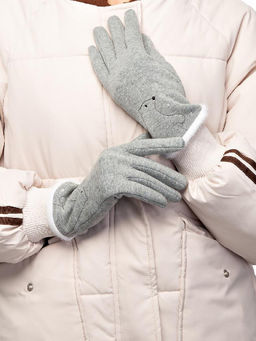 Перчатки жен Labbra LB-PH-89 grey  фото 15