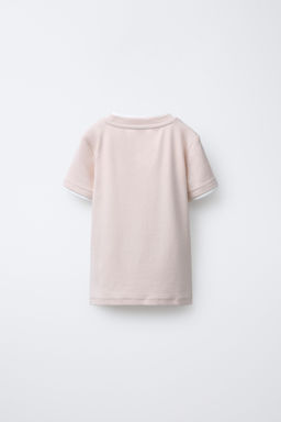 CAMISETA DOBLE CON MODAL / Crudo - Zara фото 2