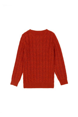 Базовый свитер с плиткой для мальчика - U.s. polo assn фото 2