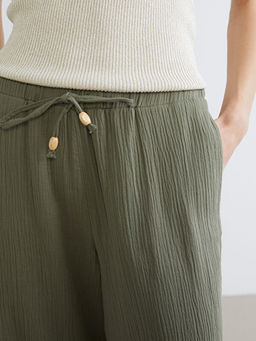 Beli Lastikli Kad?n M?slin Pantolon