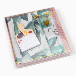 Набор подарочный Home полотенце 40х73см, прихватка 19х19см, магнит 11х7см - Этель фото 9