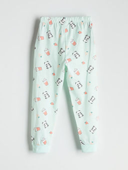 Beli Lastikli K?z ?ocuk Pijama Alt