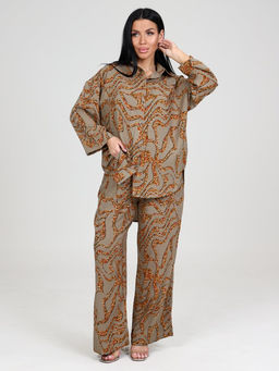 077 ЖЕНСКИЙ КОСТЮМ (брюки) (Серый) - А-дина фото 2