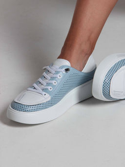 Кеды 163.P.LusiR2w. Голубой белый