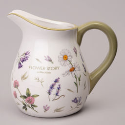 КУВШИН AGNESS FLOWER STORY 18*13*16,5 СМ 1150 МЛ