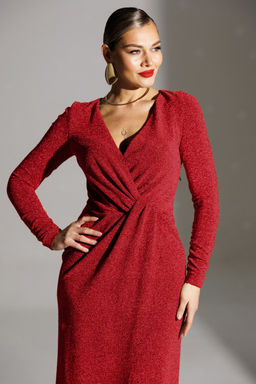 Платье Мода Юрс 25-2879 красный