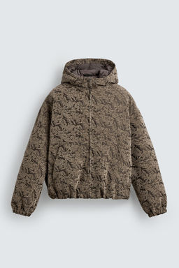 JACQUARD PUFFER JACKET - Zara фото 8