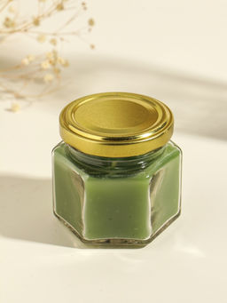 Ароматическая свеча в банке, 70 г, воска, алое