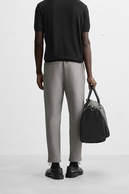 EASY CARE JOGGER WAIST TROUSERS - Zara фото 32