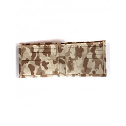 Портмоне женское Croco-ПР-900 натуральная кожа 1 отд, 10 карм, бежевый флотеркамуфляж (127) 264705  фото 3