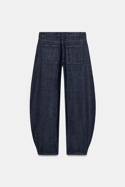 ZW COLLECTION MID-RISE BALLOON JEANS - Zara фото 5