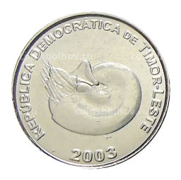 Монета 1 сентаво 2003 года Восточный Тимор