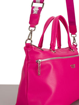 LACCOMA сумка Моника-Л815-фуксия эко кожа хлопок
