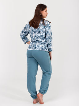 Костюм женский футер 2-х нитка начёс МАДИНА ИНДИГО - Domtrik фото 11