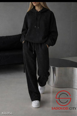 Спортивный женский костюм со стразами - Bruno фото 2