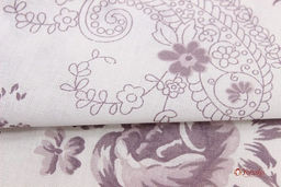 Поплин Цветочный туман на белом, ш.2.2м, хлопок-100%, 100гр/м.кв - Купава фото 4