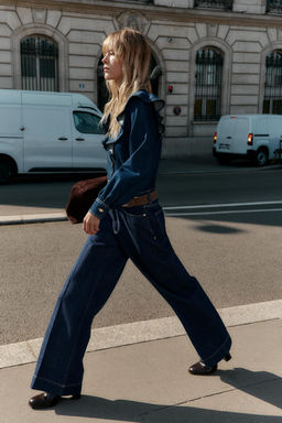 JEANS Z1975 STRAIGHT HIGH-WAIST - Zara фото 5