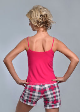 Комплект с шортами ДОРИС (фуксия №8) - Ивановская трикотажная компания фото 2