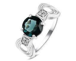 Кольцо, лондон топаз кварц, Феерия