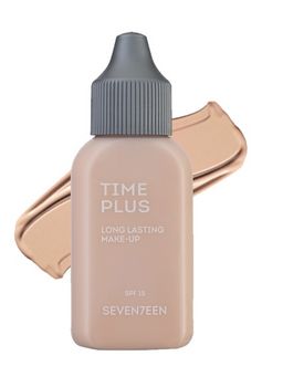 Seventeen Тональный крем длительного действия т.1 "TIME PLUS LONGLASTING MAKE UP" Фарфор