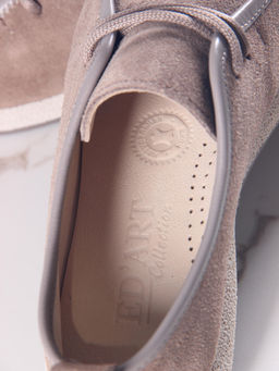 Мокасины 191.1607be. коричневый капучино замша