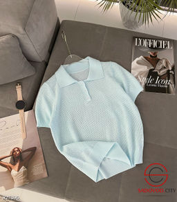 Футболка поло однотонная