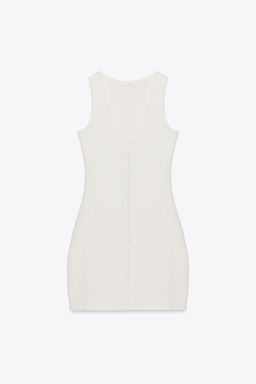 INTERLOCK BUTTON DRESS - Zara фото 8