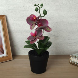 Цена за 1 шт. Цветочная композиция Орхидея / ZH-013 /уп 12/144/ - Галеонтрейд фото 6