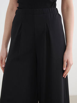 Beli Lastikli Kad?n Pileli Kuma? Pantolon