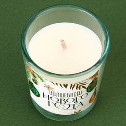 Набор новогодних свечей с аромадиффузором Волшебного Нового года, аромат белая ель - Зимнее волшебство фото 5