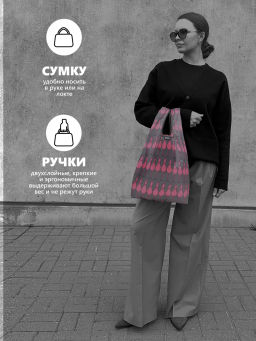 Мод.3,Майка Принт (SM3Short) Средняя с кармашком. Розовые лошадки НОВИНКА!!! - Moshna фото 5