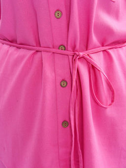 Рубашка льняная TBL28352PIN36 - Артесса фото 5