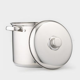 Кастрюля Magistro Grande, 5.5 л, металлическая крышка, капсульное дно, индукция, нержавеющая сталь  фото 3