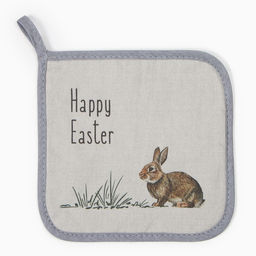 Набор подарочный Happy Easter полотенце 40х73см, прихватка 19х19см, магнит 11х7см - Этель фото 5