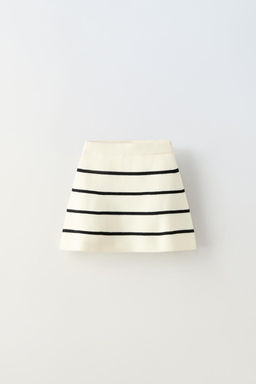 STRIPED KNIT SKIRT - Zara фото 3