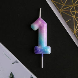 Свеча-цифра в торт 1 - Страна карнавалия фото 3