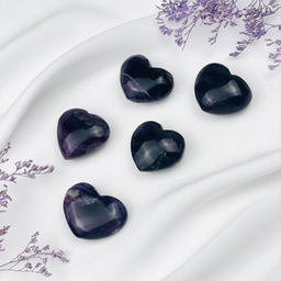 Сердце из Флюорита