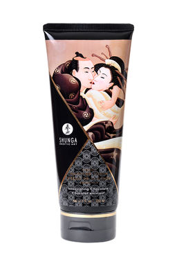 Массажный крем Shunga Intoxicating Chocolate, съедобный, шоколад, 200 мл