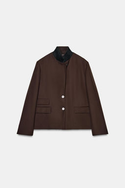 ZW COLLECTION POCKET BLAZER - Zara фото 5